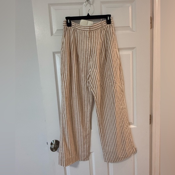 Abercrombie & Fitch Pants - Abercrombie Linen blend tailored pants